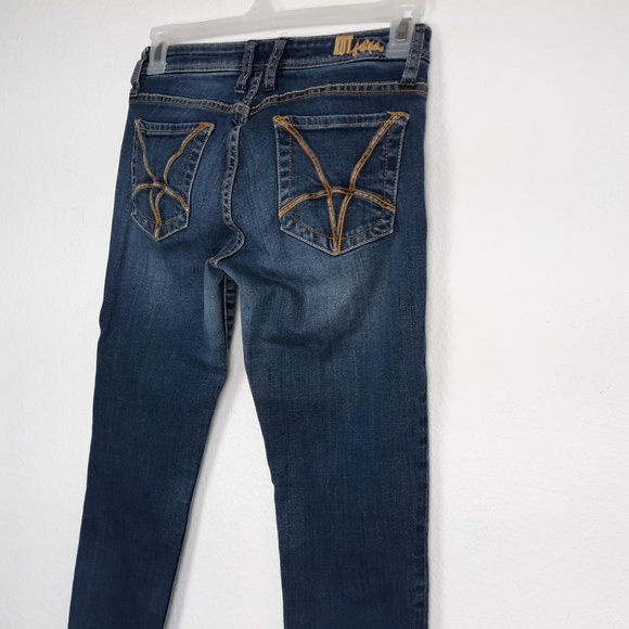 KUT from the Kloth Women's Catherine Slim Boyfriend Jeans Size 4 Cuffed Blue - Picture 6 of 16